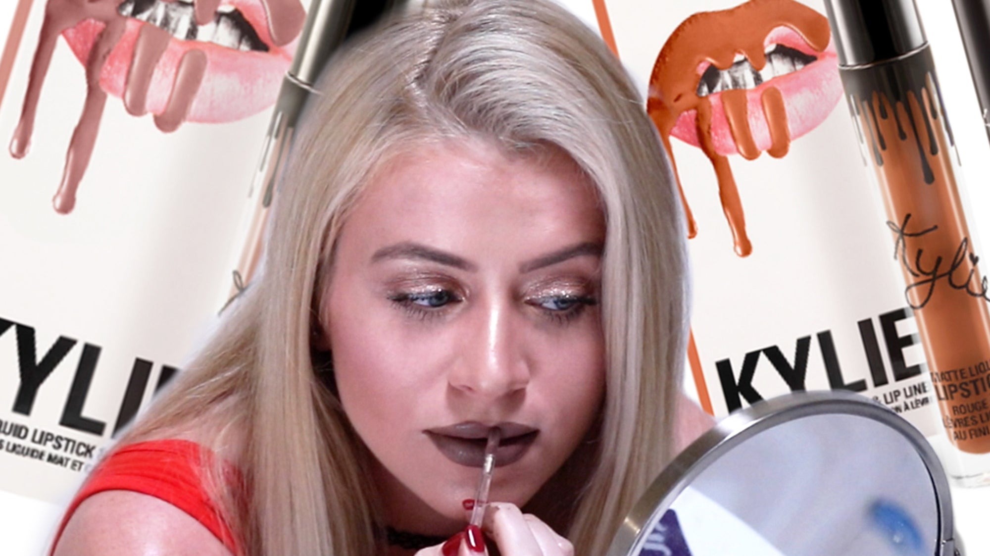 Kylie Jenner Lip Kit Try-On + Review