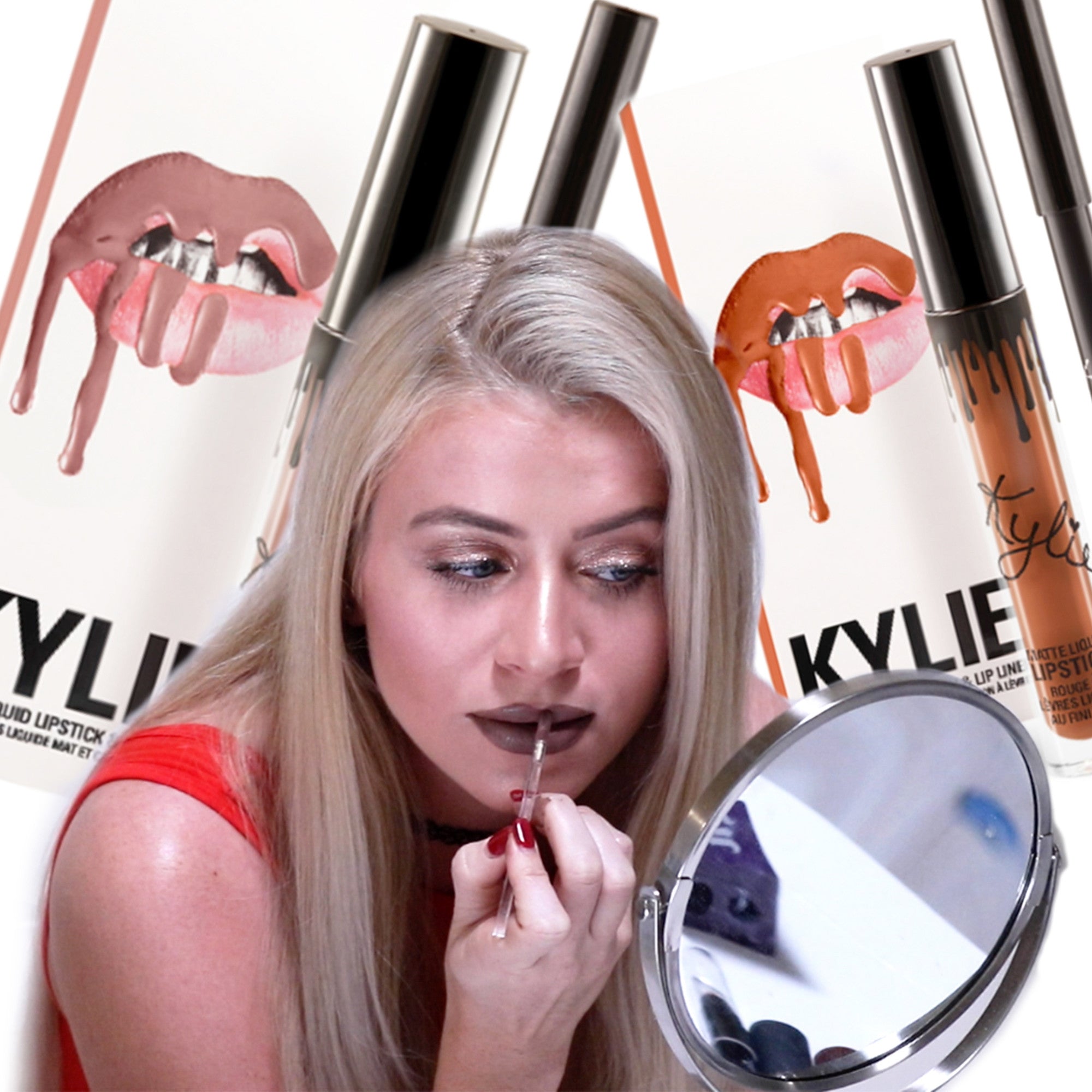 Kylie Jenner Lip Kit Try-On + Review