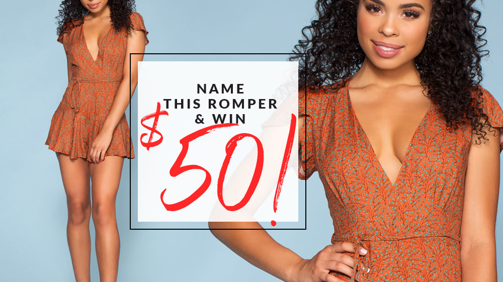 Name This Romper & Win A $50 Gift Card!