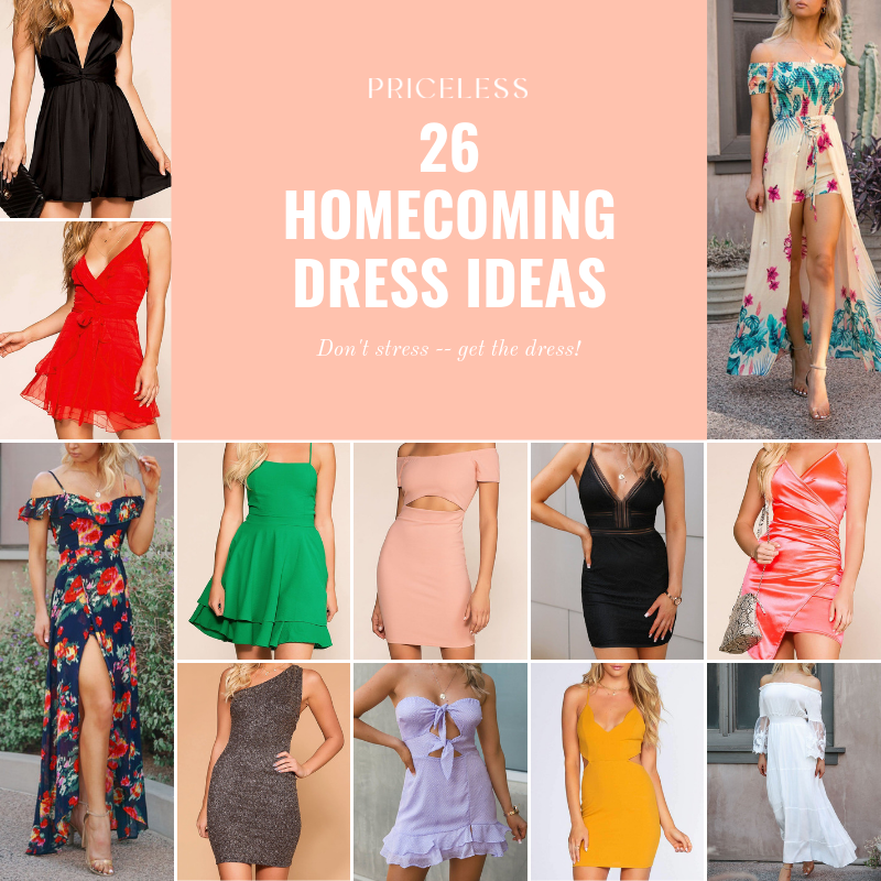 26 Homecoming Dress Options, Which One?! | Priceless