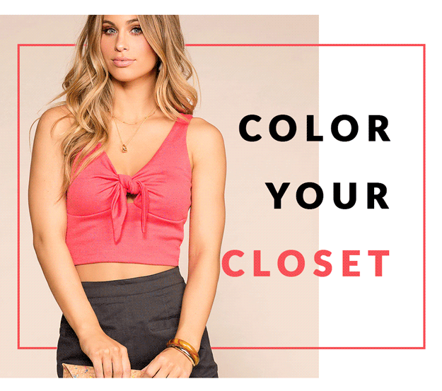 Color Your Closet | Spring & Summer Color Trends 2019 | Priceless