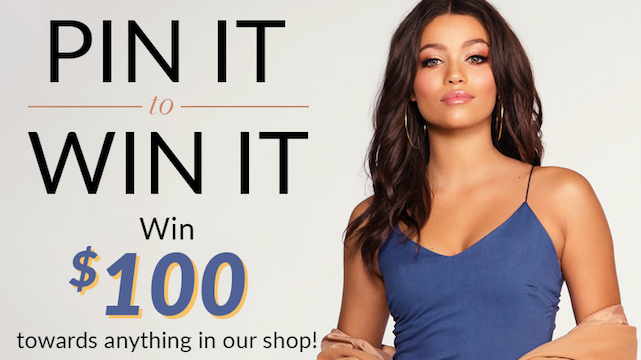 Pin It To WIN It! 🎉 WINNER ANNOUNCED!