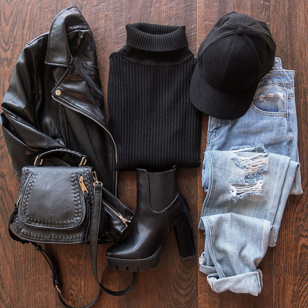 Vegan Leather Outfits
