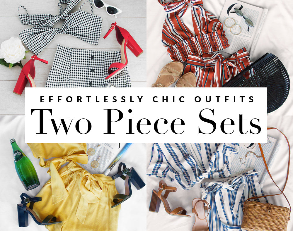 Effortlessly Chic Outfits: Two-Piece Sets