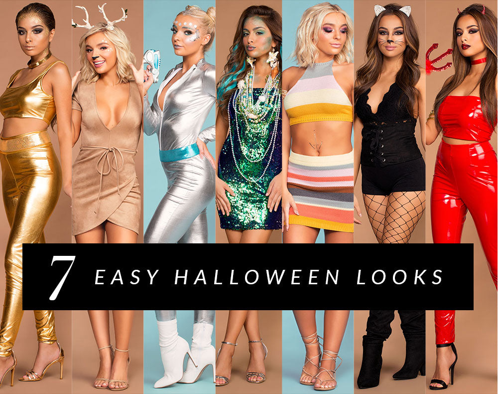 7 Easy Halloween Makeup & Costume Looks
