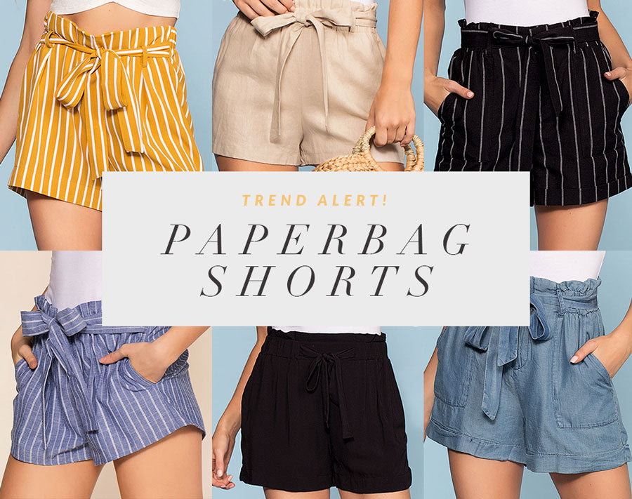 TREND ALERT: Paperbag Details on Shorts & Pants!