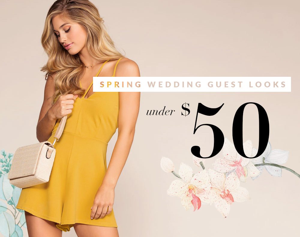 8 Spring Wedding Guest Looks Under $50