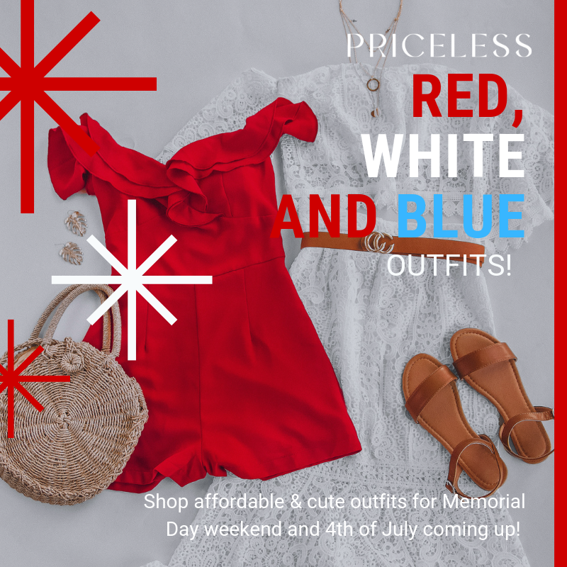 Red, White & Blue Outfits