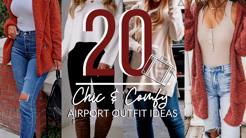 20 Chic & Comfy Airport Outfit Ideas | Priceless