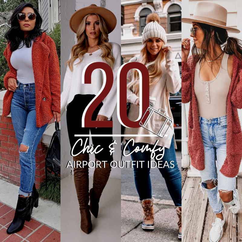 20 Chic & Comfy Airport Outfit Ideas | Priceless