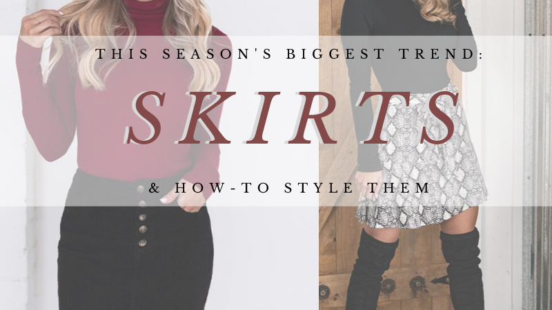 Why Skirt Outfits Are The Biggest Trend This Winter | Priceless