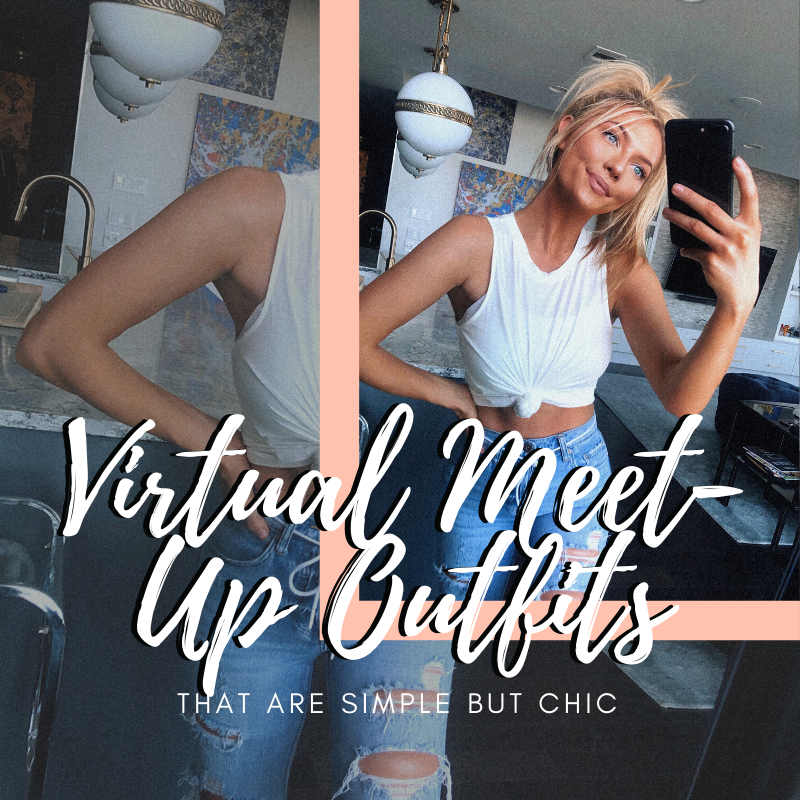 virtual meet-up outfits