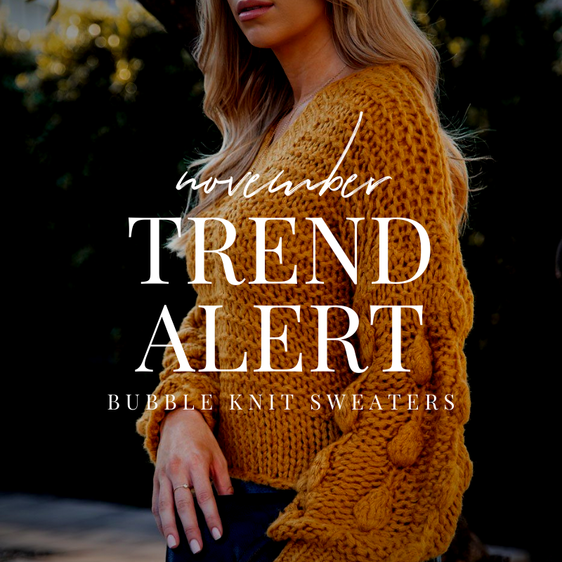November Trend Alert