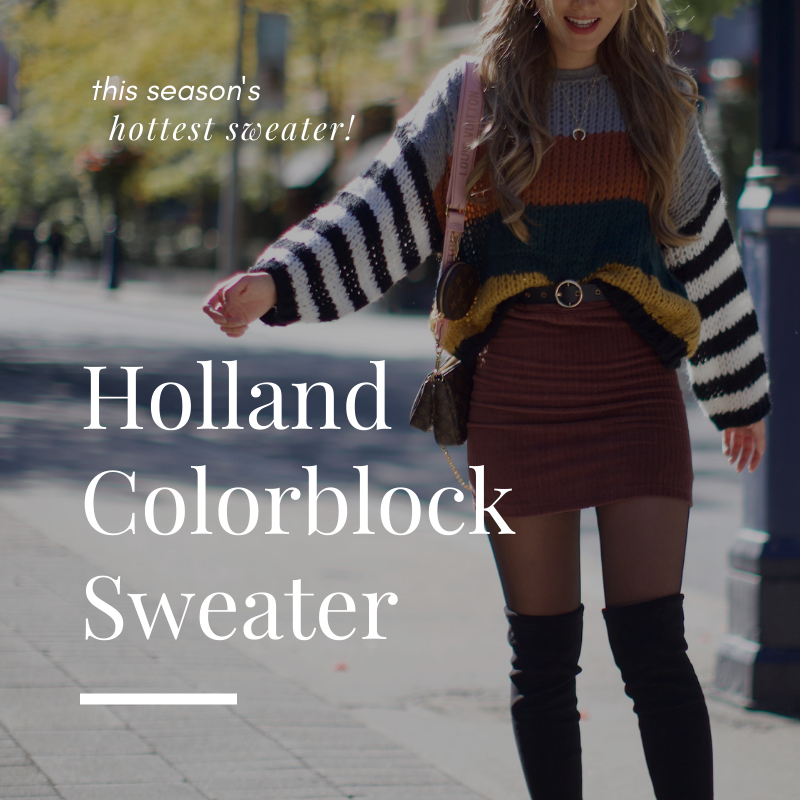 Holland Colorblock Sweater