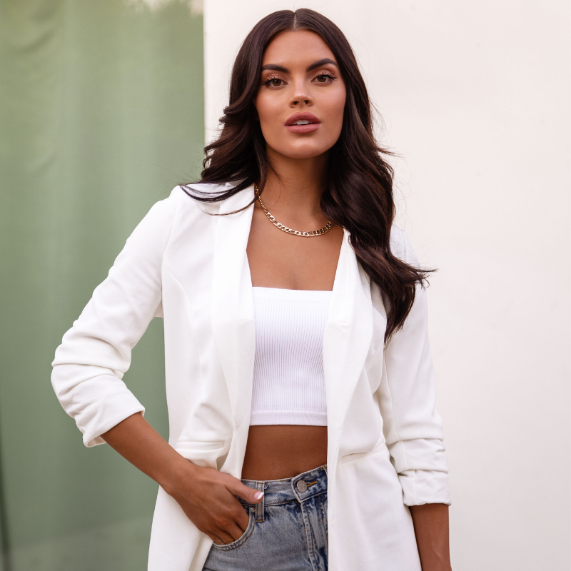 How To Match Your Fave Blazers With Heels
