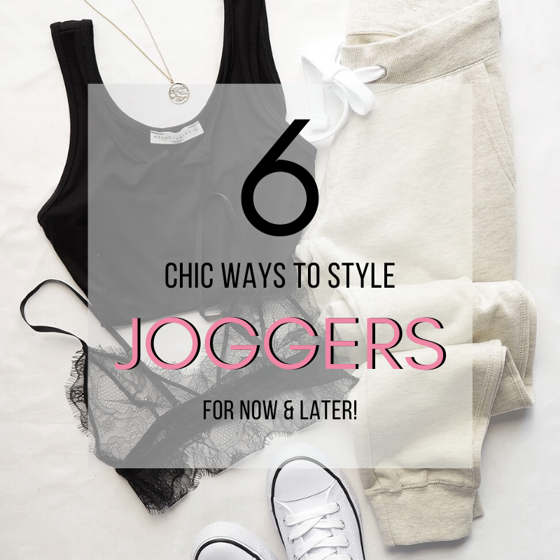 ways to wear joggers