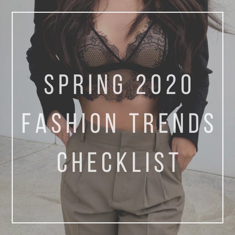 Spring 2020 Fashion Trends Checklist | Priceless