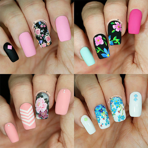 Mani Monday: Florals on Florals