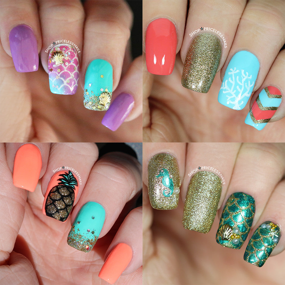 Mani Monday: Mermaid Inspired