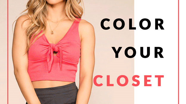 Color Your Closet | Spring & Summer Color Trends 2019 | Priceless