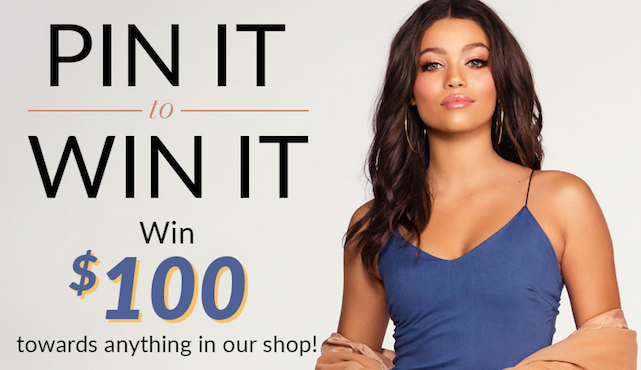 Pin It To WIN It! 🎉 WINNER ANNOUNCED!