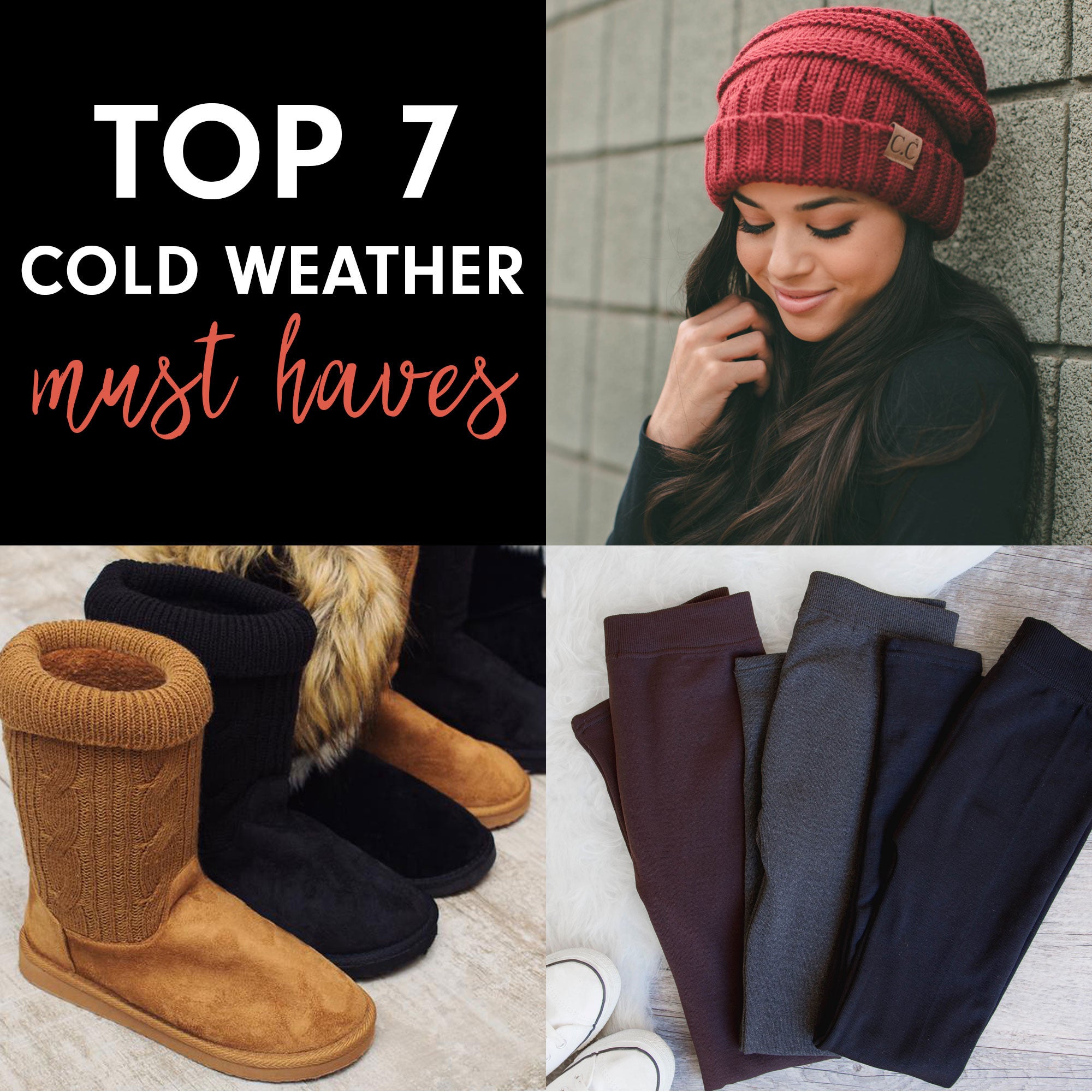 Top 7 Cold Weather Must-Haves