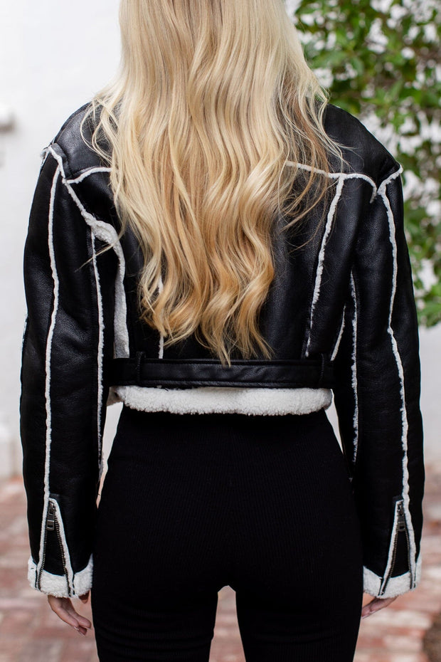 Black Moto Jacket