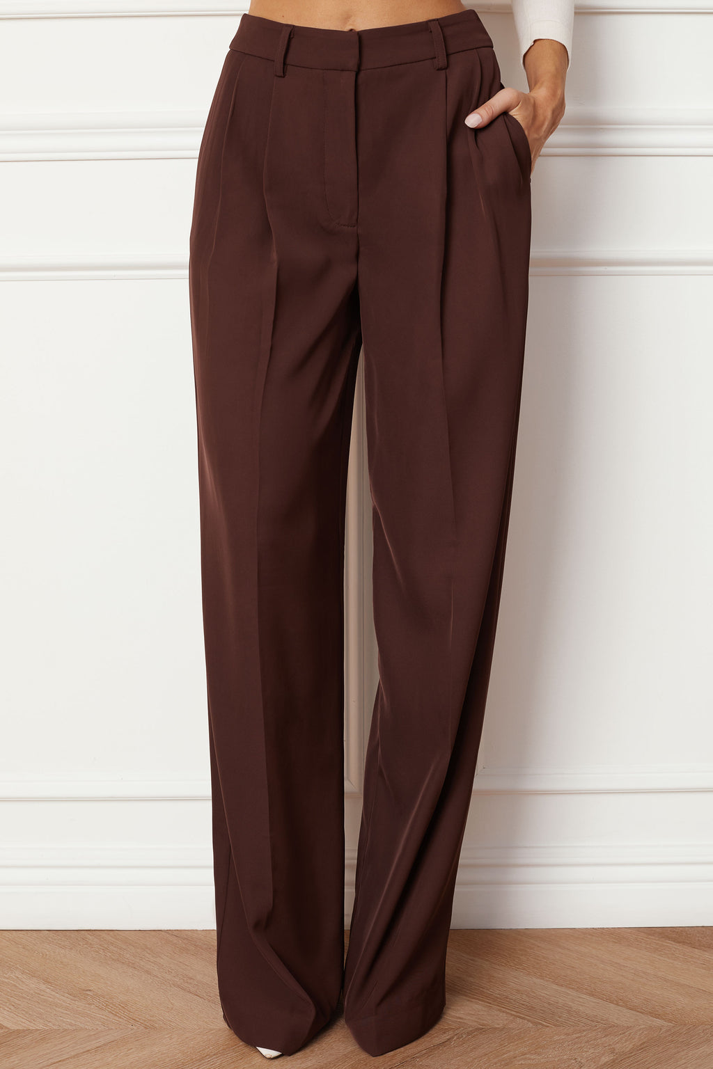 Angelica Brown Adjustable Pants by Priceless Angelica Brown Adjustable Pants by Priceless