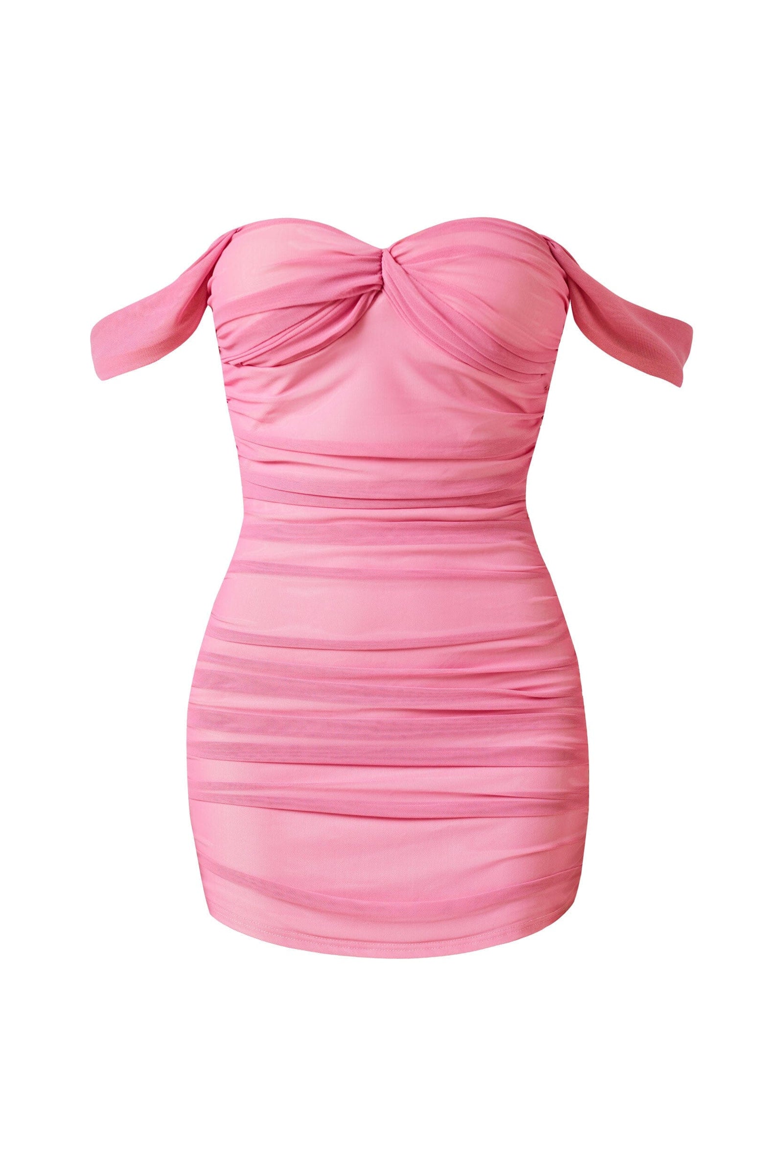 Shop Priceless | Bliss | Pink | Ruched | Dress