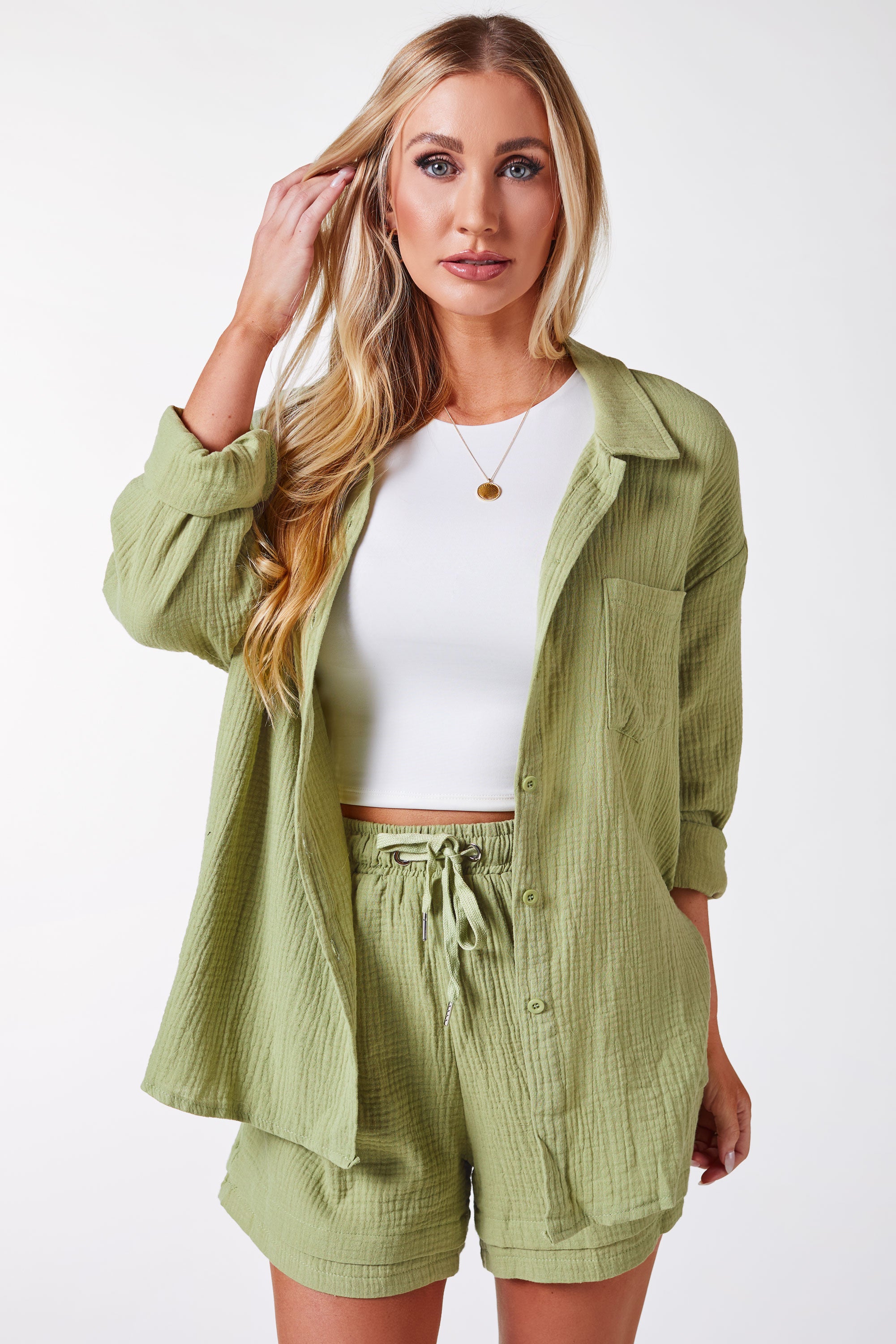 Sleveless Two Piece Set main image 0