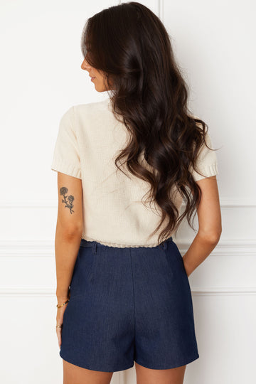 Caterina Short Sleeve Knit Cardigan