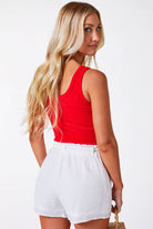 Red Tank Top
