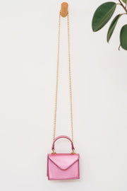 Pink Metallic Mini Purse