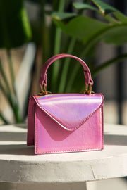 Pink Metallic Mini Purse