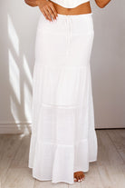 White Maxi Skirt