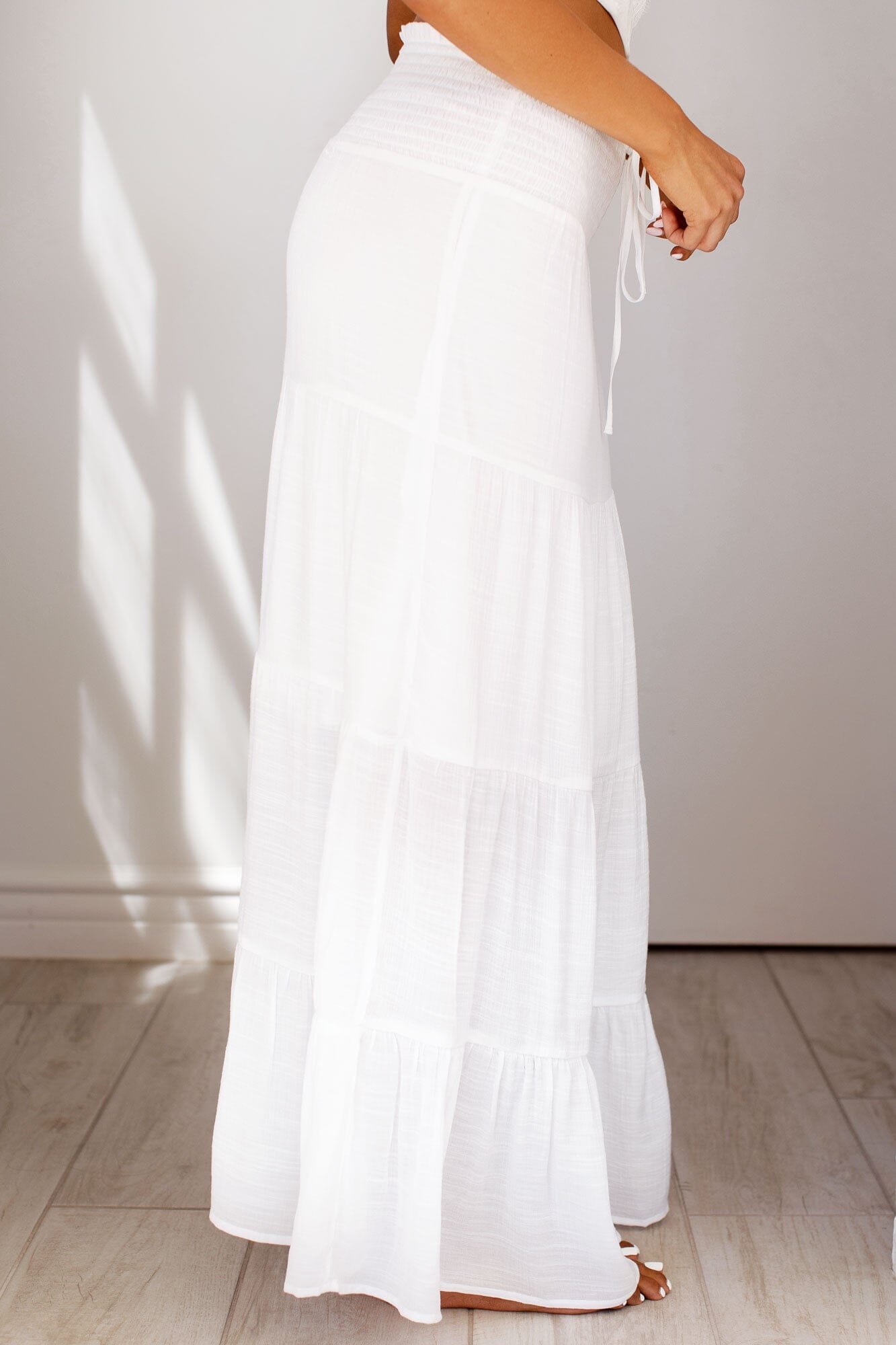 White Maxi Skirt