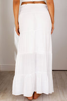 White Maxi Skirt