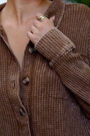 Macie Brown Shacket