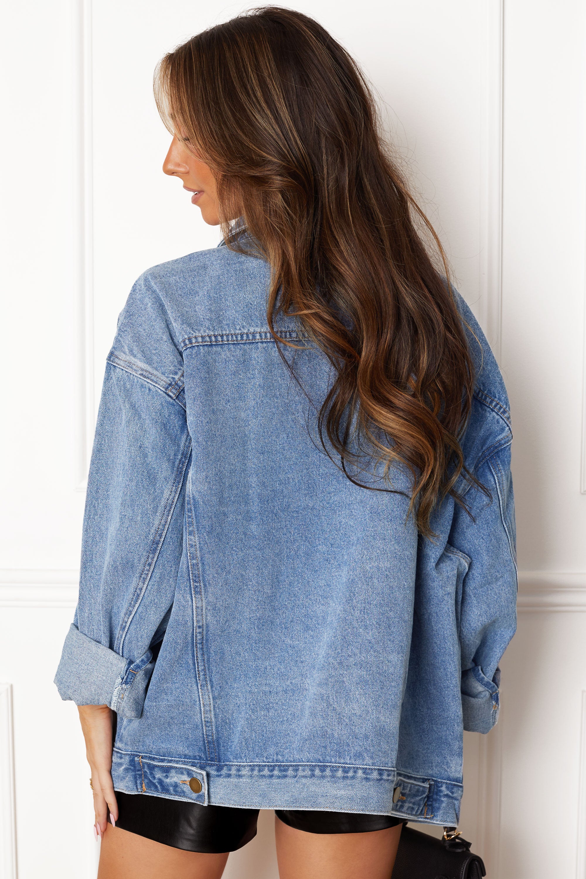 Susan Oversized Denim Jacket by Priceless
