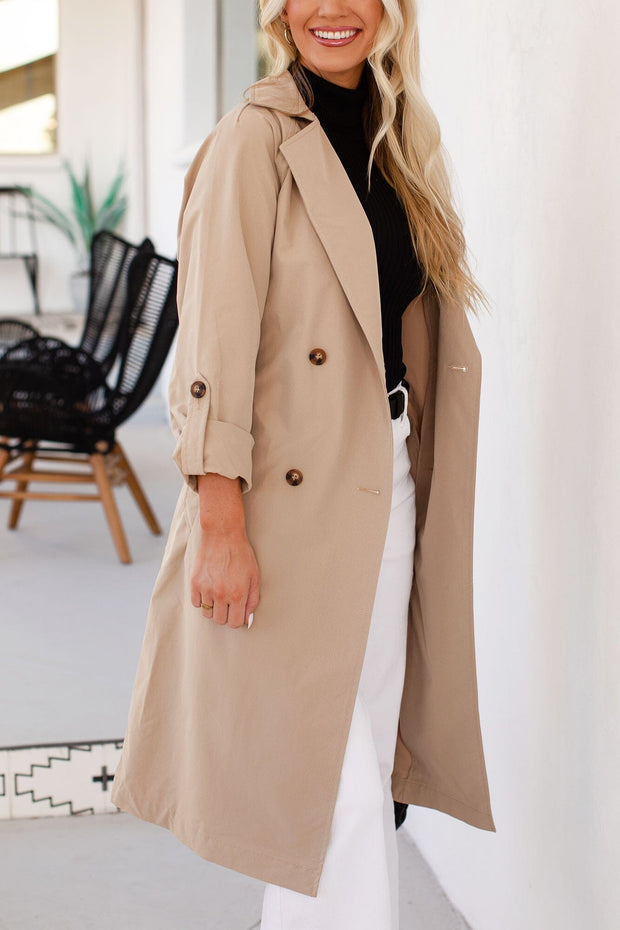 Khaki Trench Coat