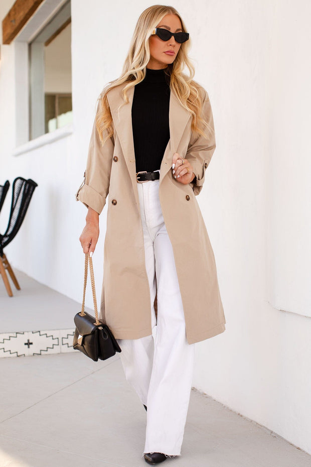 Khaki Trench Coat