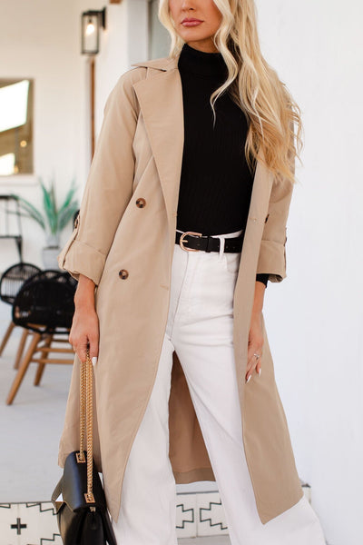 Khaki Trench Coat