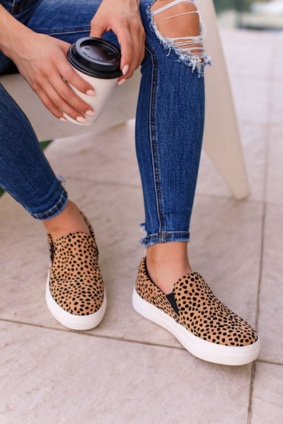 Leopard Print Loafers