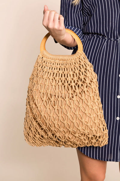 Netted Handbag