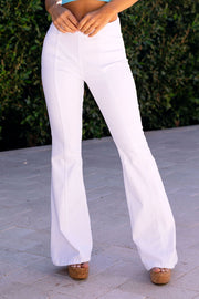 Love It White Flare Jeans