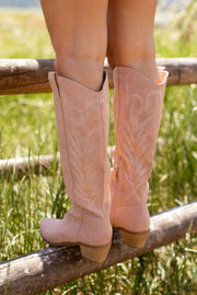 Pink Cowboy Boots
