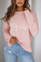 Baby Pink Sweater