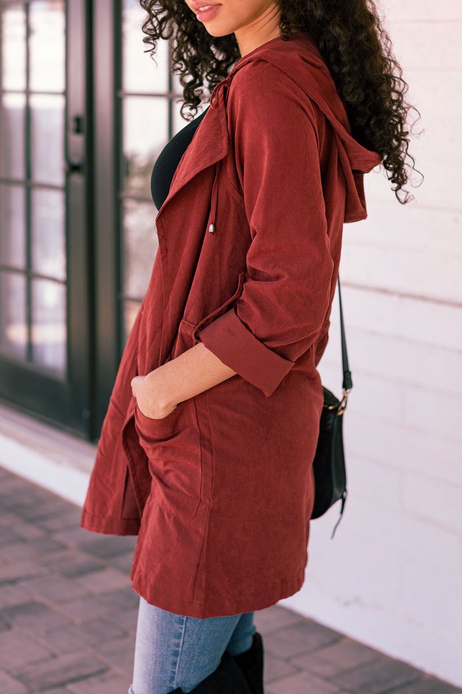 Burgundy Lightweight Jacket