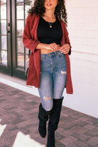 Burgundy Lightweight Jacket