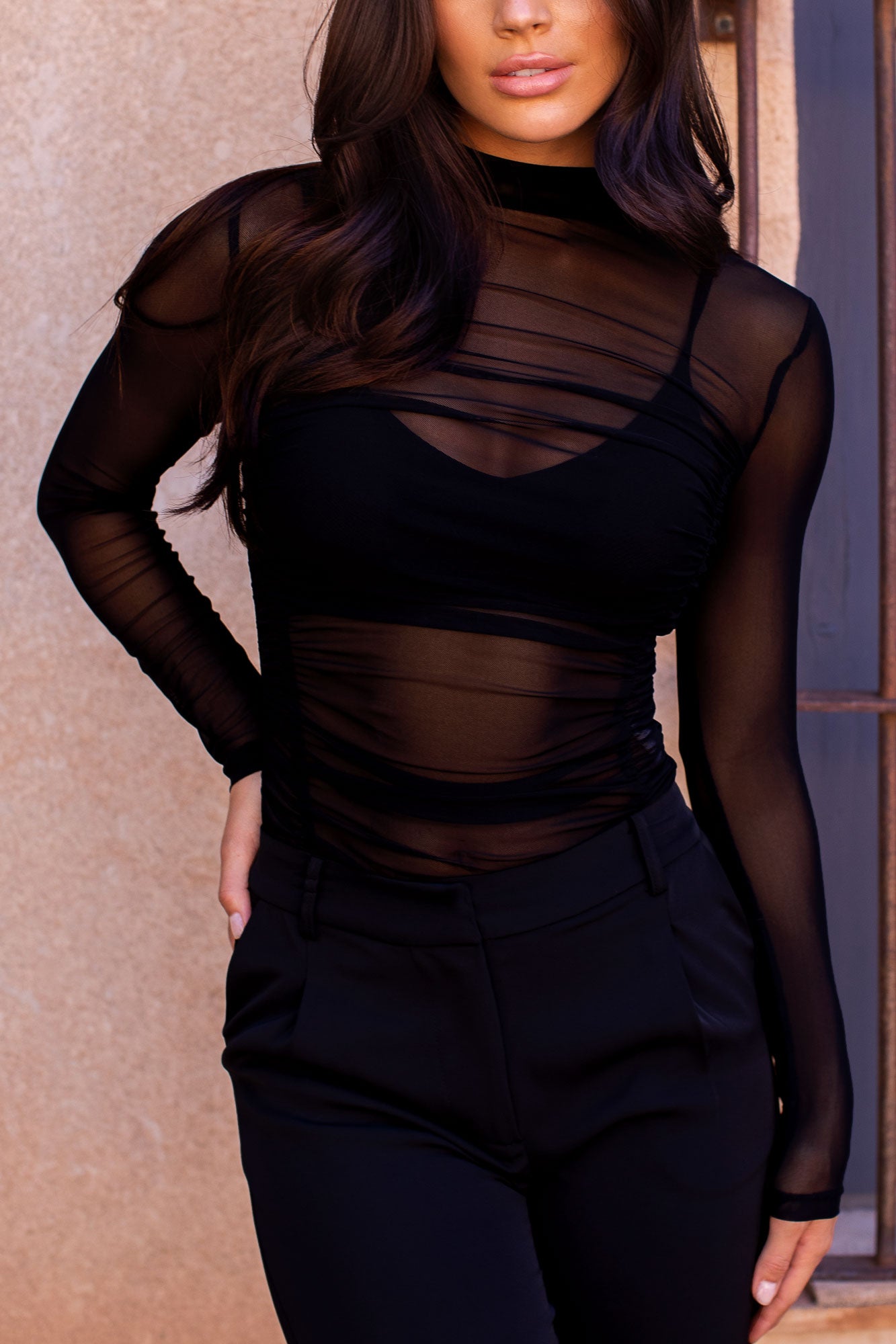 Priceless Caslyn Black Bralette